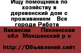Ищу помощника по хозяйству в деревенский дом с проживанием - Все города Работа » Вакансии   . Пензенская обл.,Мокшанский р-н